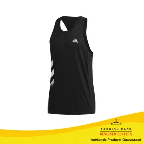 Adidas Own The Run 3-Stripes Pb Singlet Black