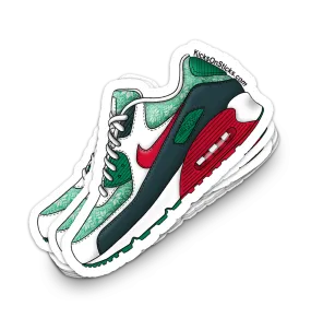 Air Max 90 "Christmas" Sneaker Sticker