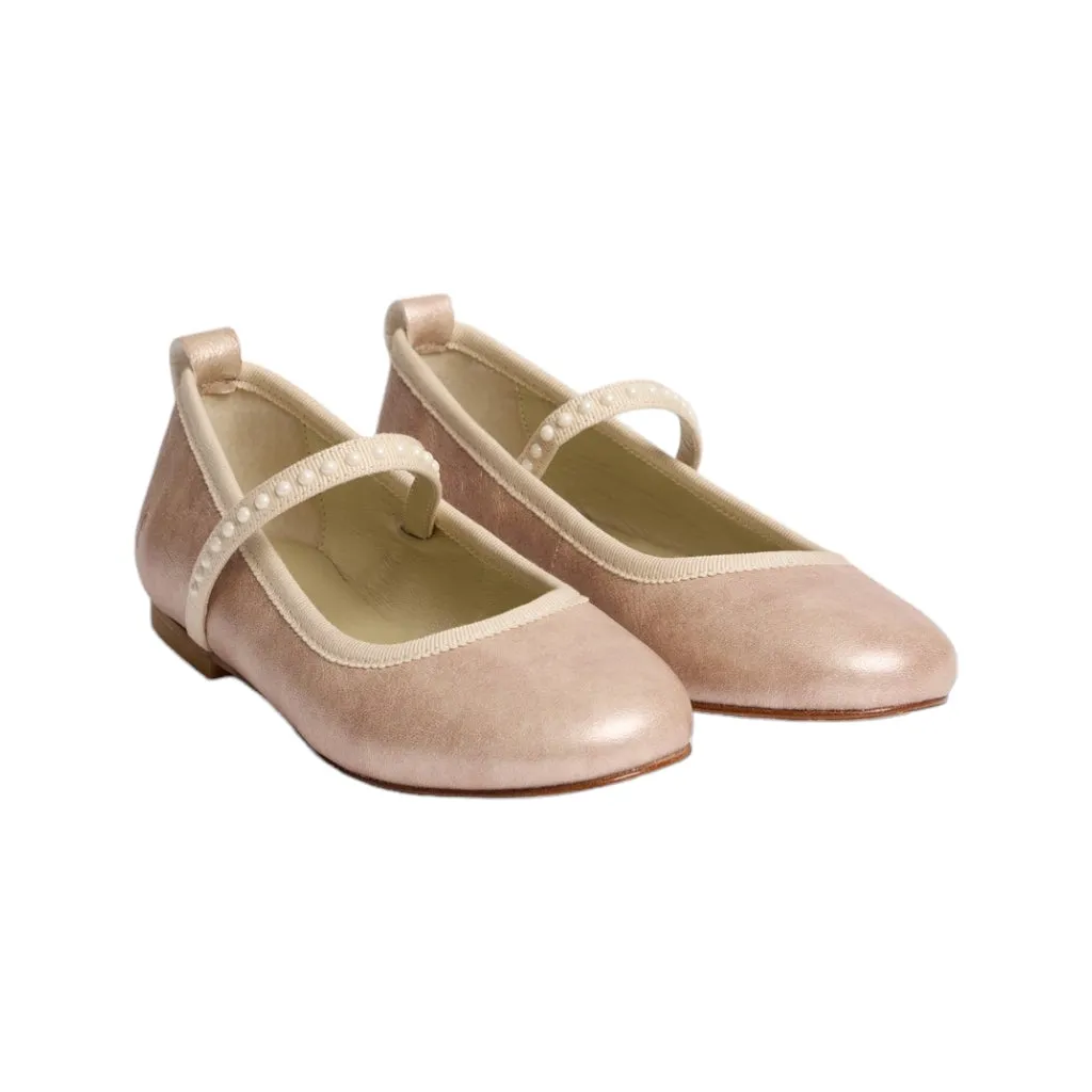 Aisha Leather Ballerinas