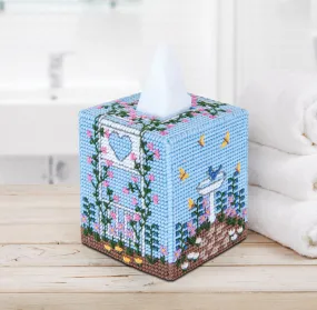 Arbor Plastic Canvas Tissue Box Cover Kit