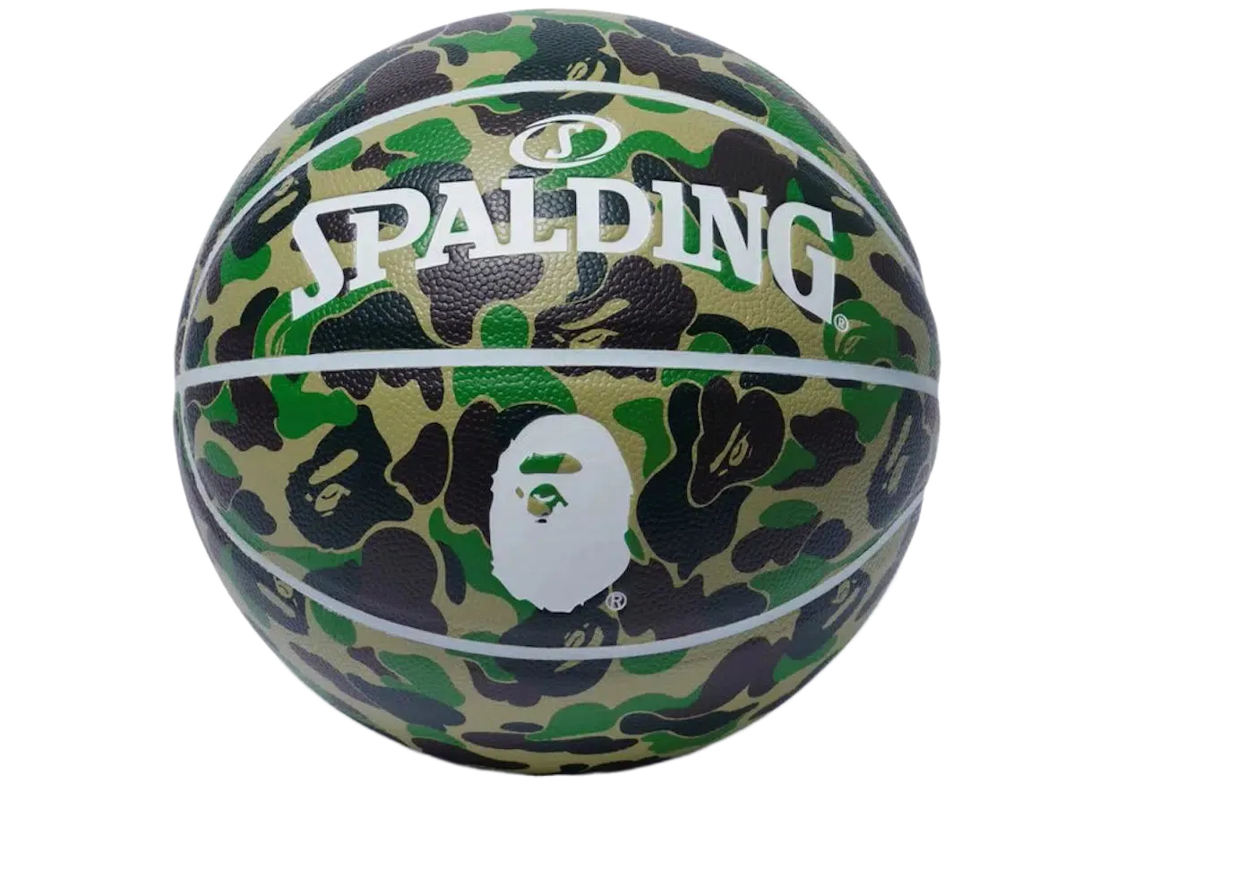 BAPE X Spalding ABC Camo Basketball Green