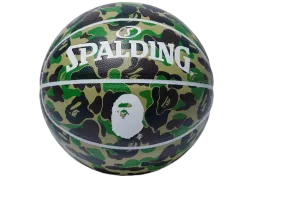 BAPE X Spalding ABC Camo Basketball Green