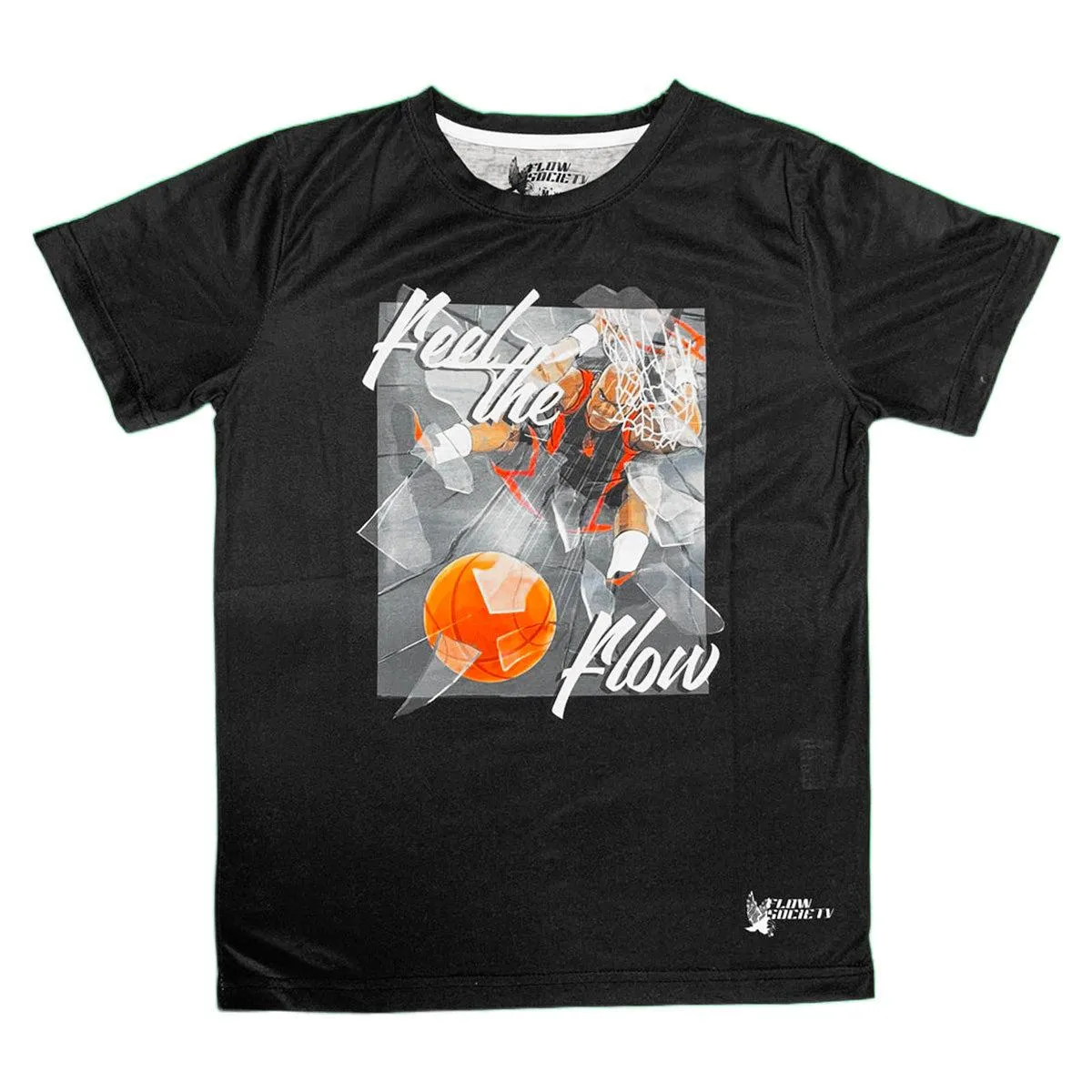 Boys Feel The Flow Basketball Tee