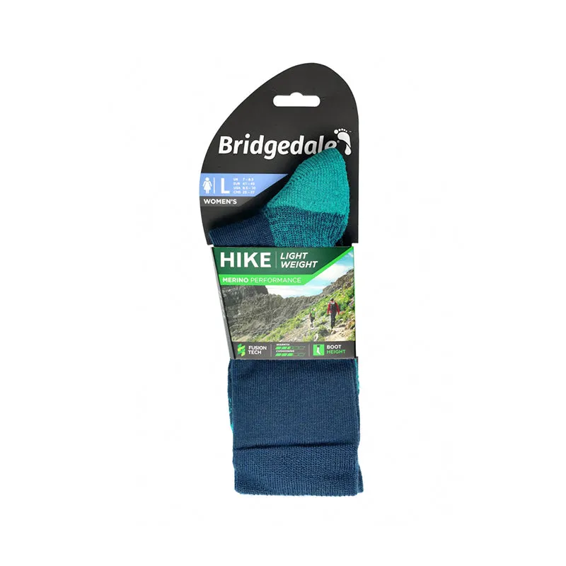 Bridgedale Women's Lightweight Merino Performance Boot Socks