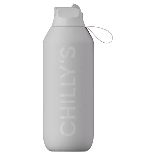 Chillys Granite Grey  Series 2 Flip 500ml Bottle