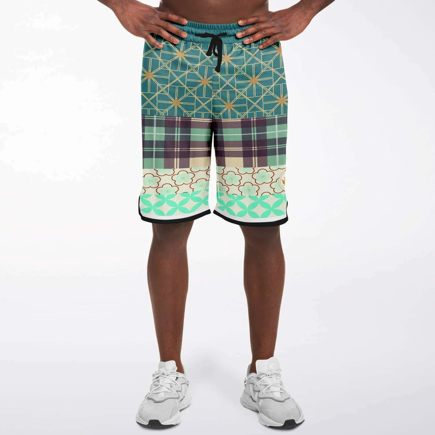 Circle Time Unisex Basketball Shorts