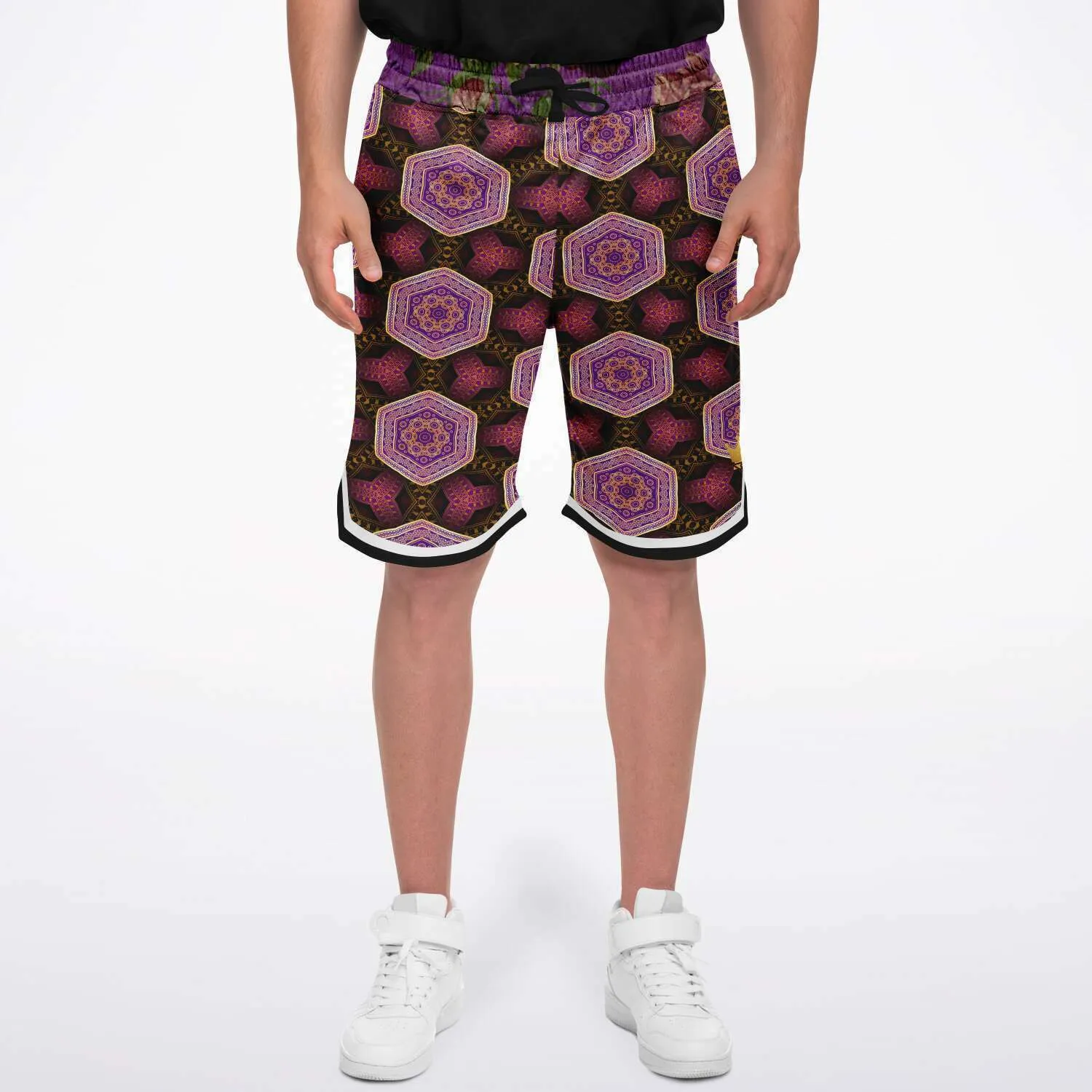 Crosby Stills Unisex Basketball Shorts