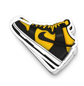 Dunk High "Reverse Goldenrod" Sneaker Sticker