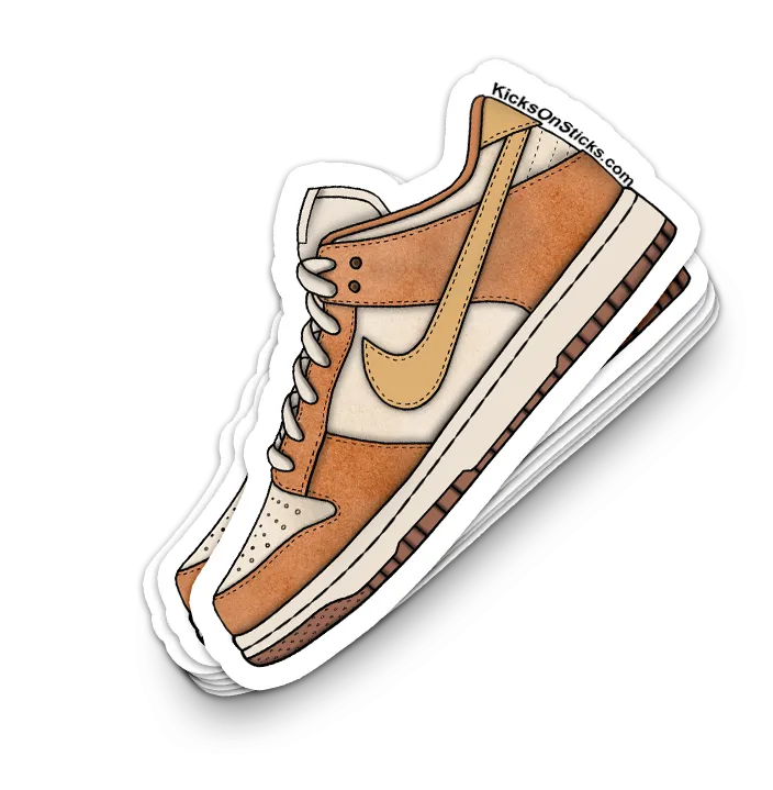 Dunk Low "Medium Curry" Sneaker Sticker