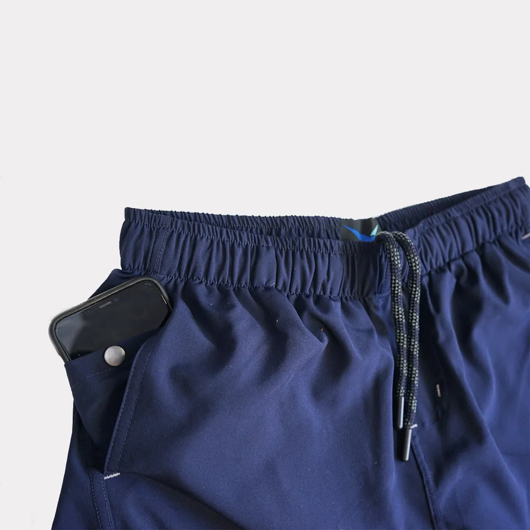 Earth Shorts in Tourmaline Blue 1.0