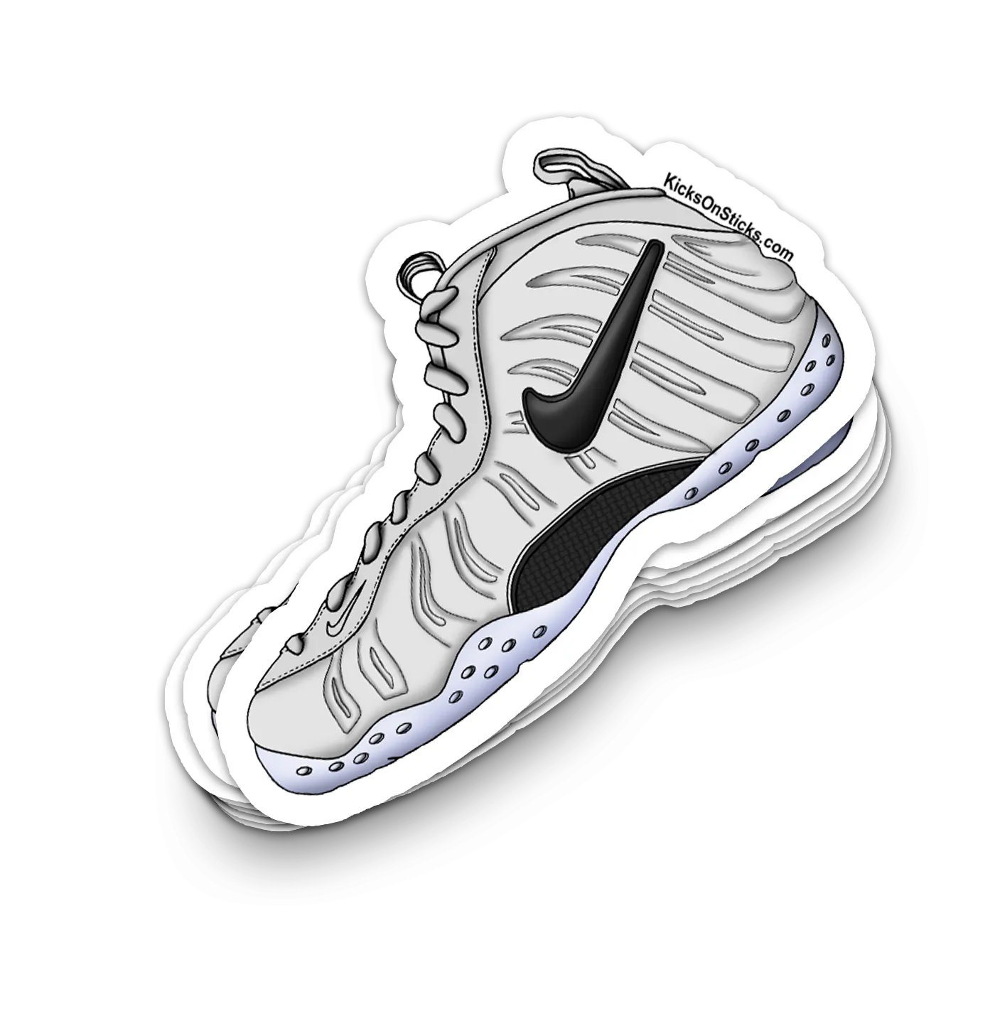 Foamposite Pro "All Star '18" Sneaker Sticker