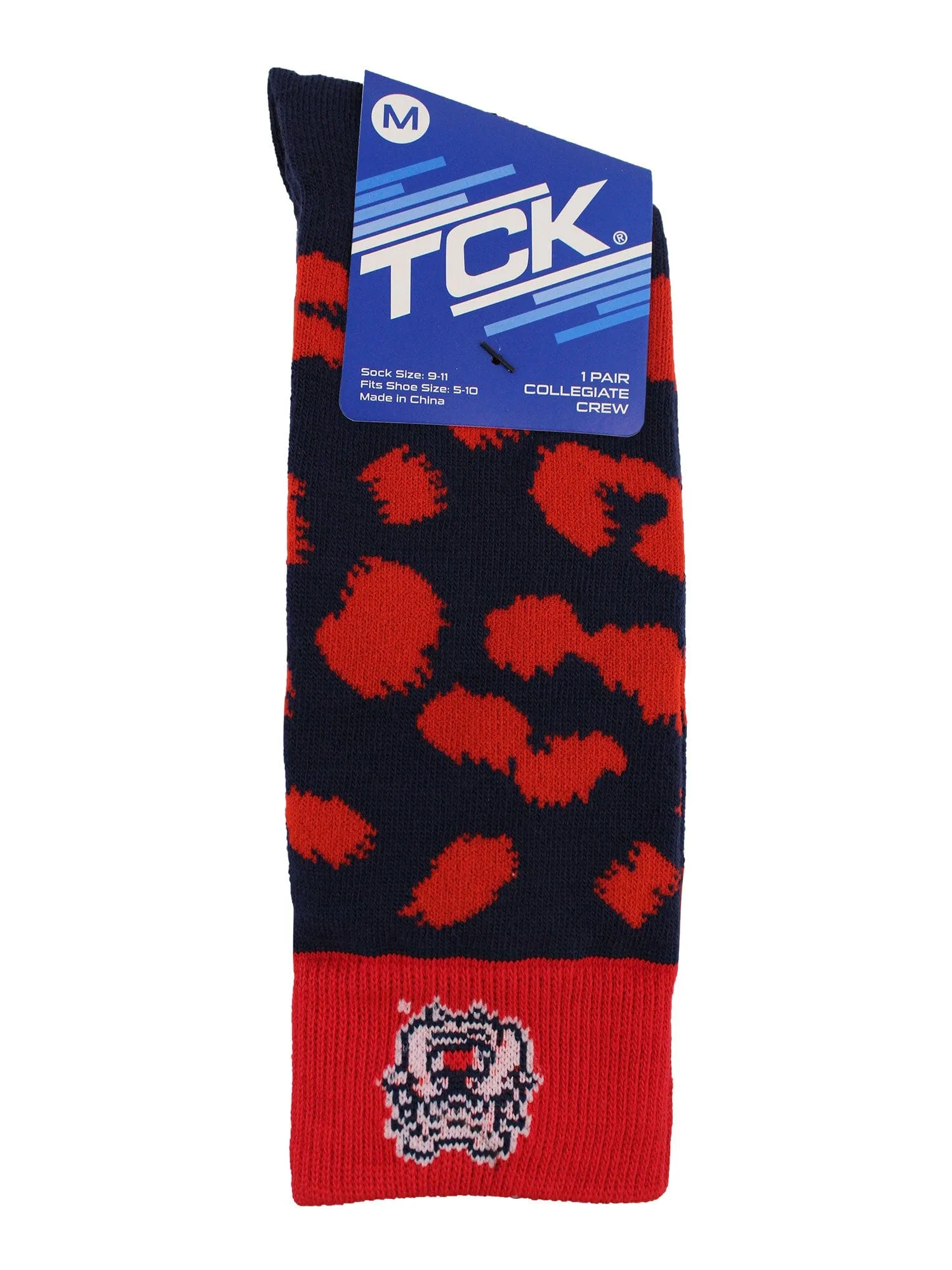 Fresno State Bulldogs Socks Womens Savage Crew Socks