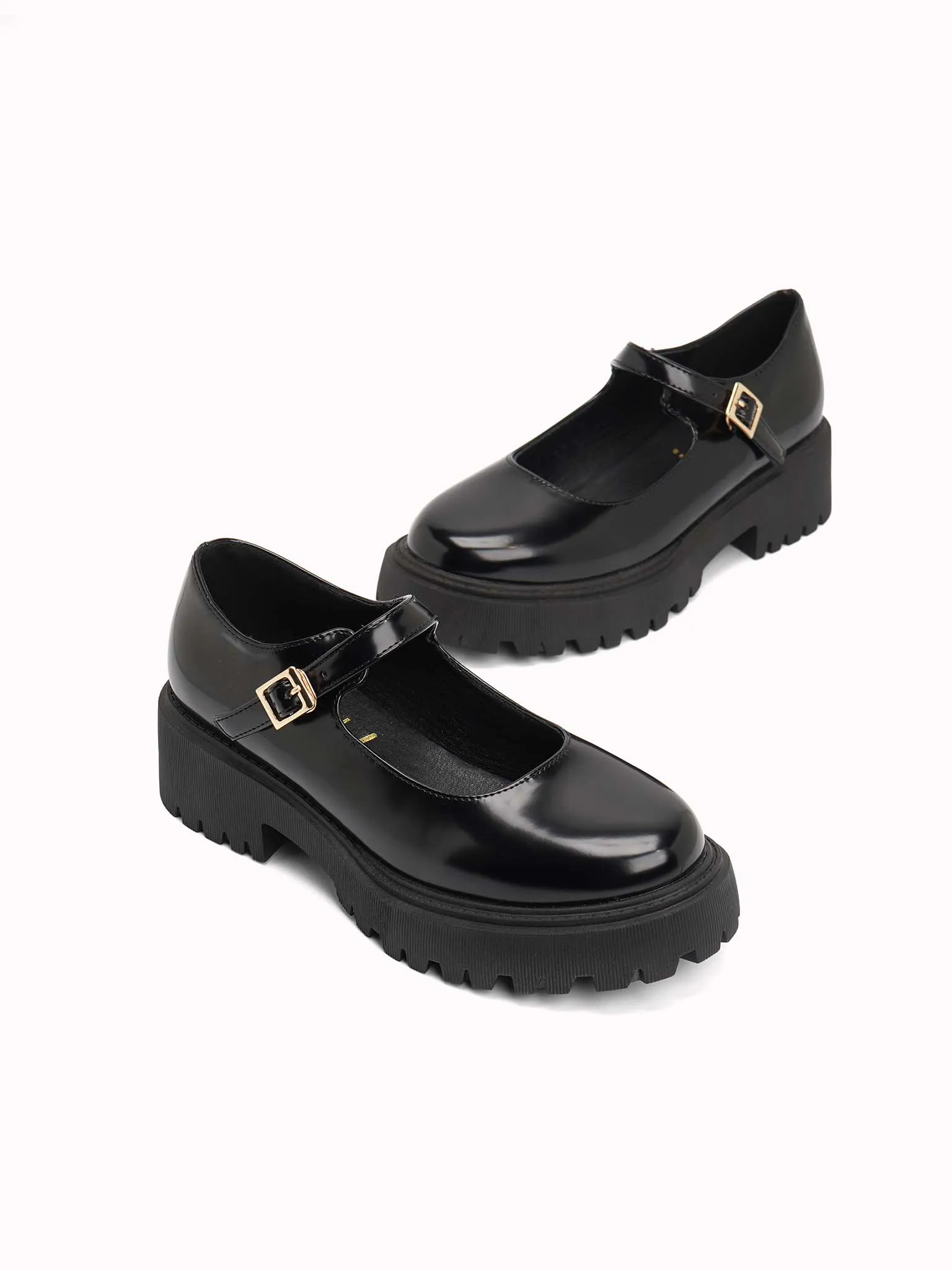 Griffin Platform Mary Janes