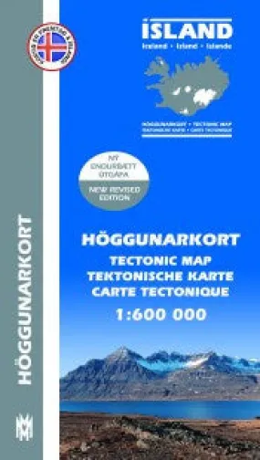 Hiking Map 1 - Reykjanes, Þingvellir - 1:100.000