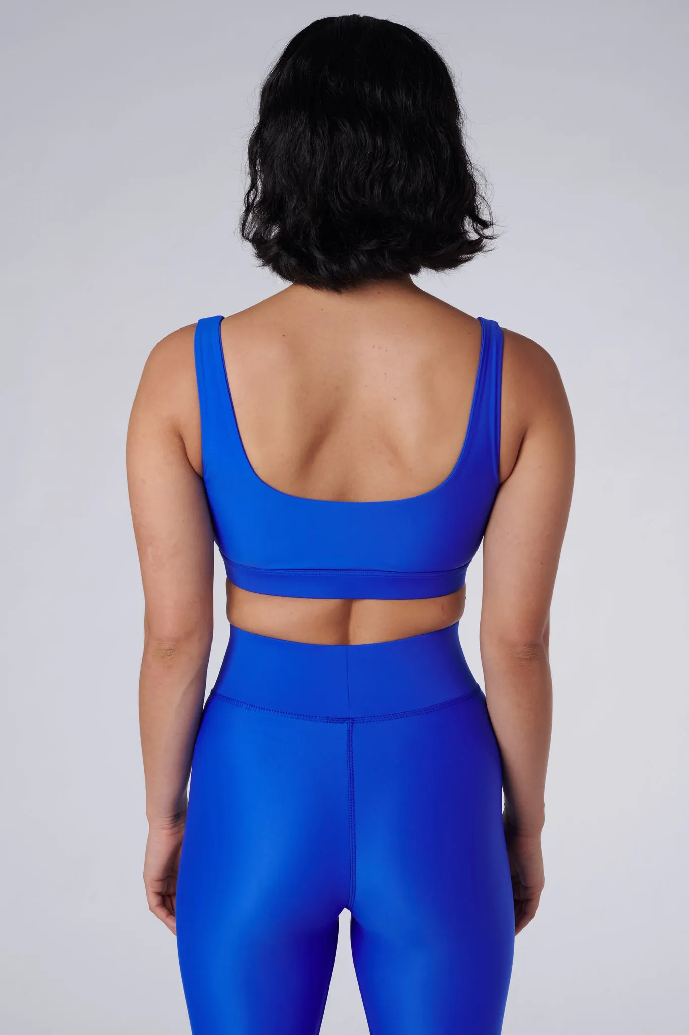 Mera Classic Sports Bra | Recycled Nylon | Lapis