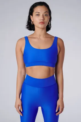 Mera Classic Sports Bra | Recycled Nylon | Lapis