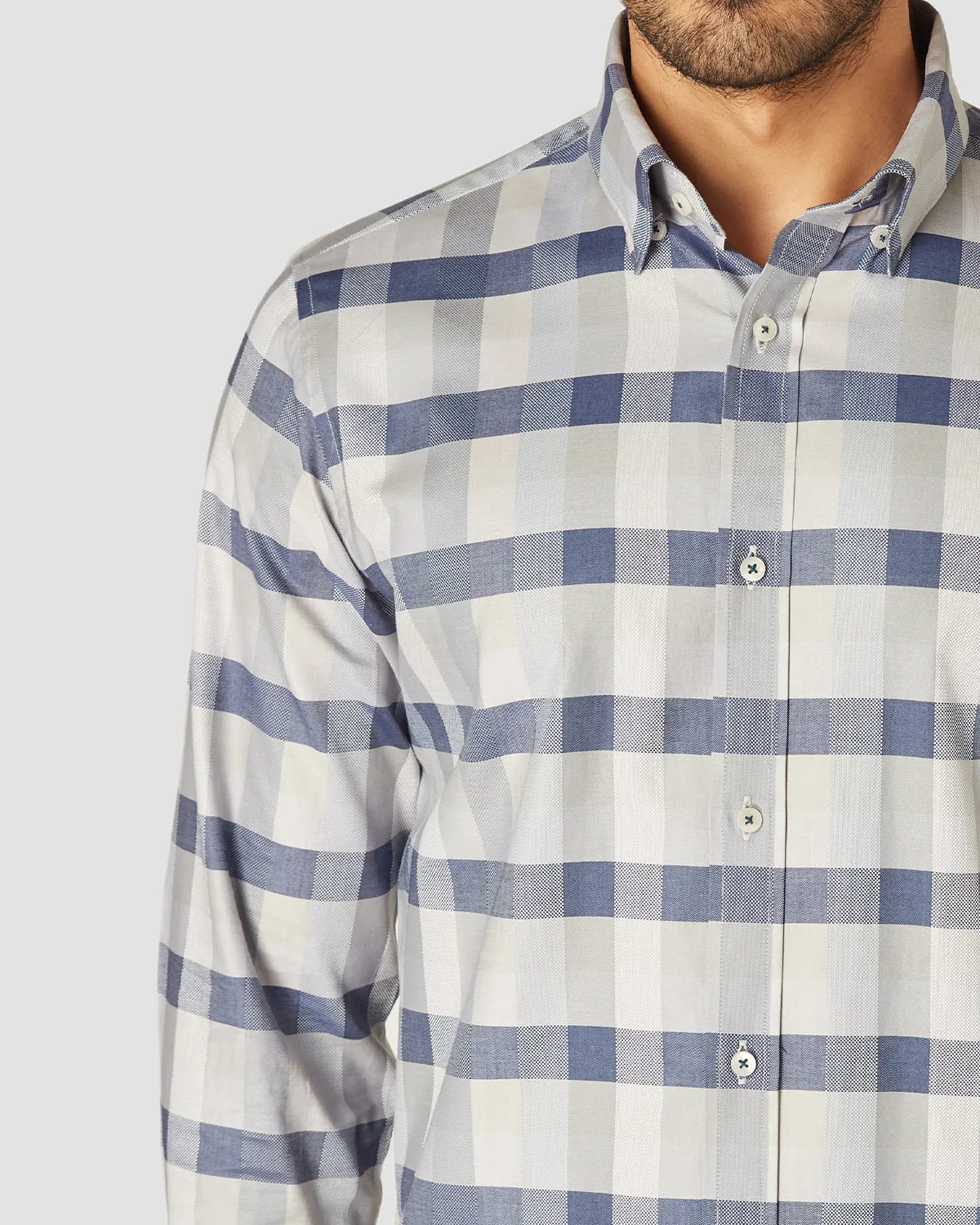 Monti Grey Matter Checked Shirt