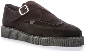 Underground Apollo In Black Suede | Made In England
