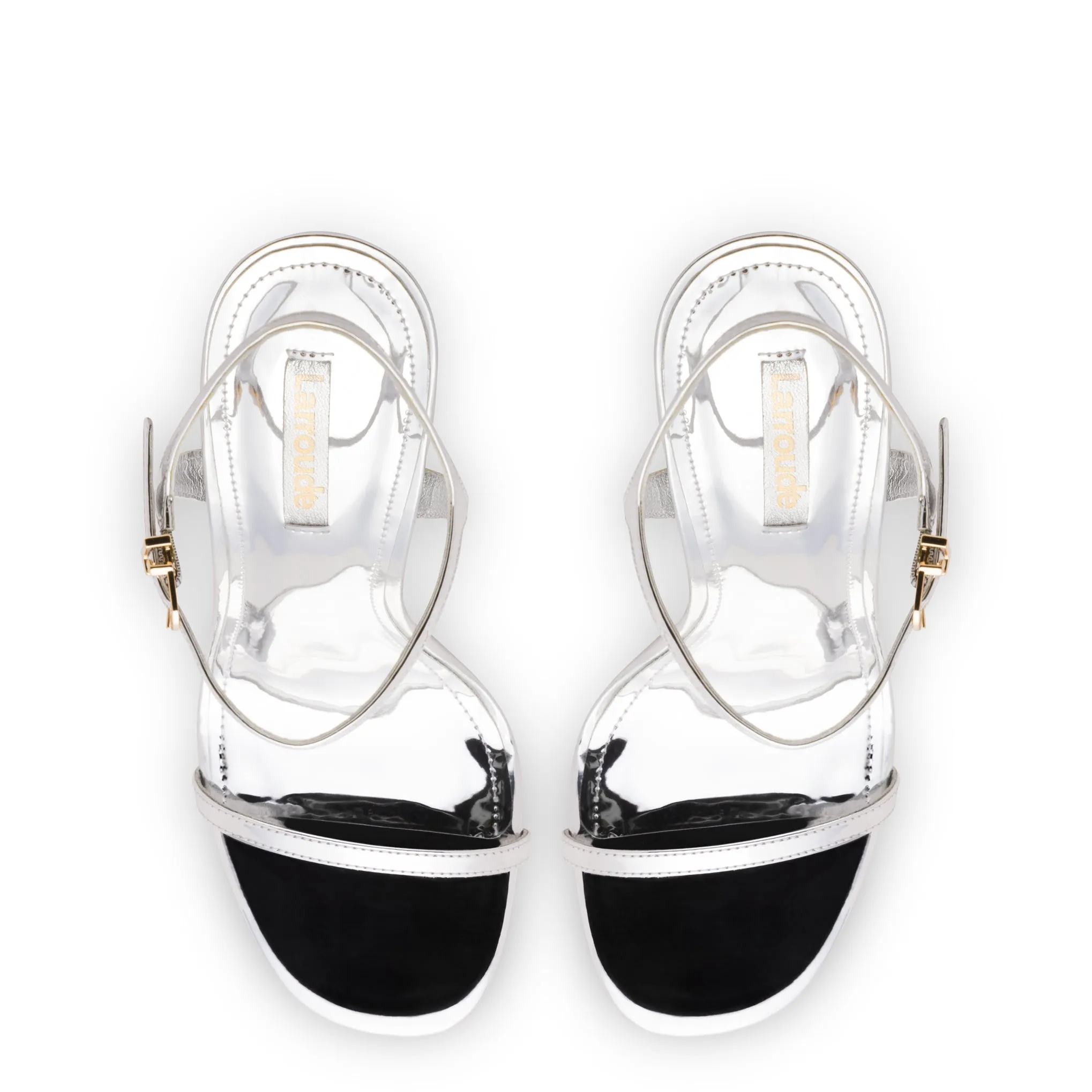 Venus Sandal In Silver Specchio