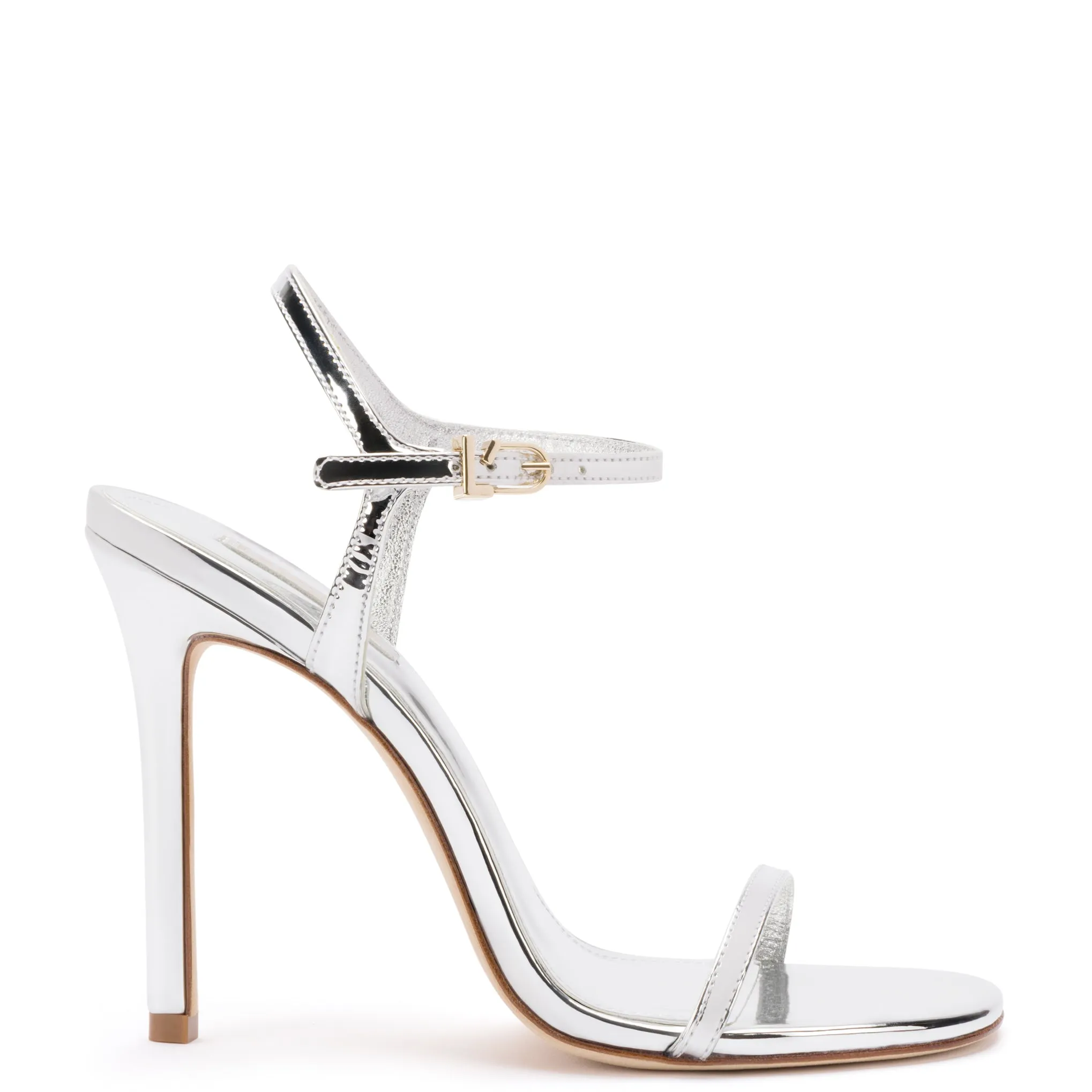 Venus Sandal In Silver Specchio